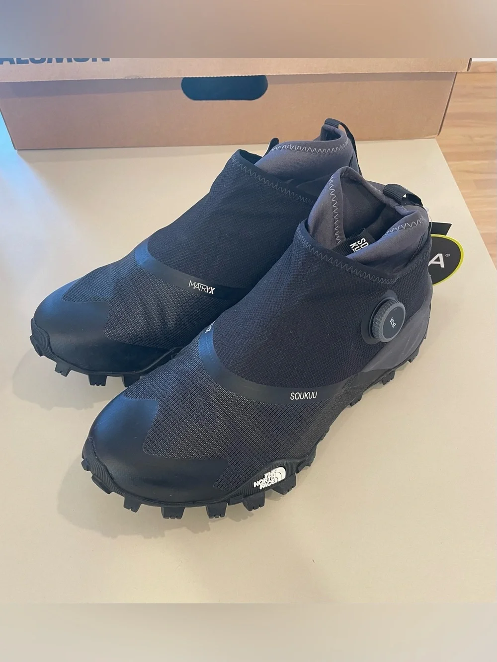 TNF x Undercover collab Black BOA Trail Sneaker